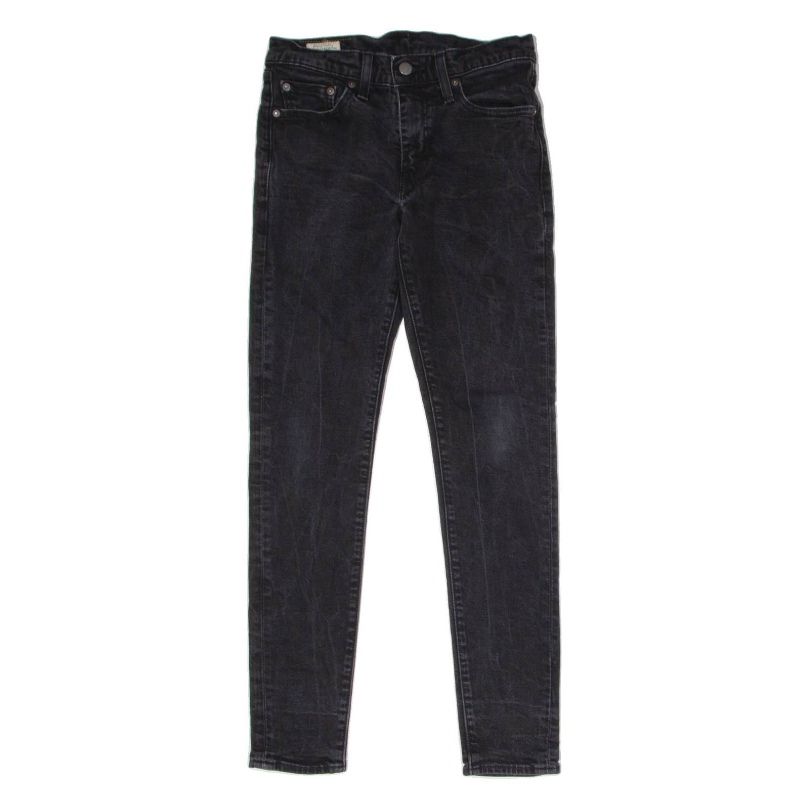 LEVI'S BIG E Mens Jeans Black Regular Skinny Stone Wash W29 L32