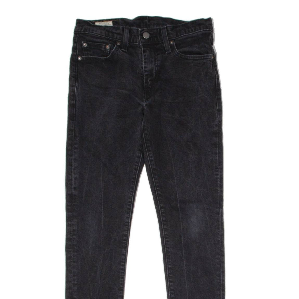 LEVI'S BIG E Mens Jeans Black Regular Skinny Stone Wash W29 L32