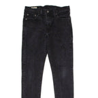 LEVI'S BIG E Mens Jeans Black Regular Skinny Stone Wash W29 L32
