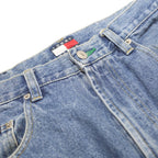 TOMMY JEANS Mens Loose Blue Denim Medium W31 L32 Casual Comfortable Classic