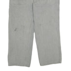 MARSUM Mens Cotton Grey Regular Fit Straight Leg Trousers W40 L30 Comfortable