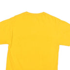 CHAMPION Womens Yellow Marian University Cotton Regular Fit T-Shirt Short Sleeve