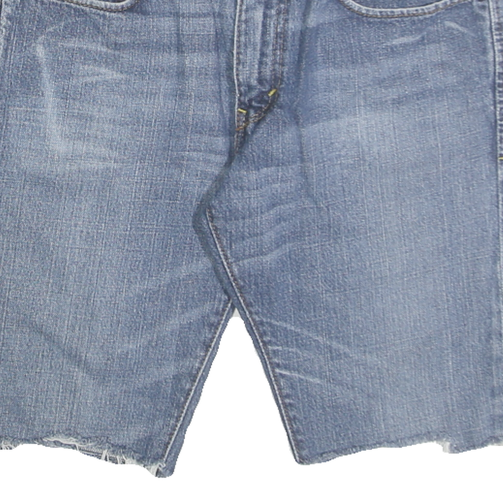 LEVI'S Mens Denim Blue Skinny Cut-Off Shorts M W33 Casual Summer Wear