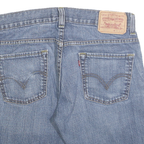 LEVI'S Mens Denim Blue Skinny Cut-Off Shorts M W33 Casual Summer Wear