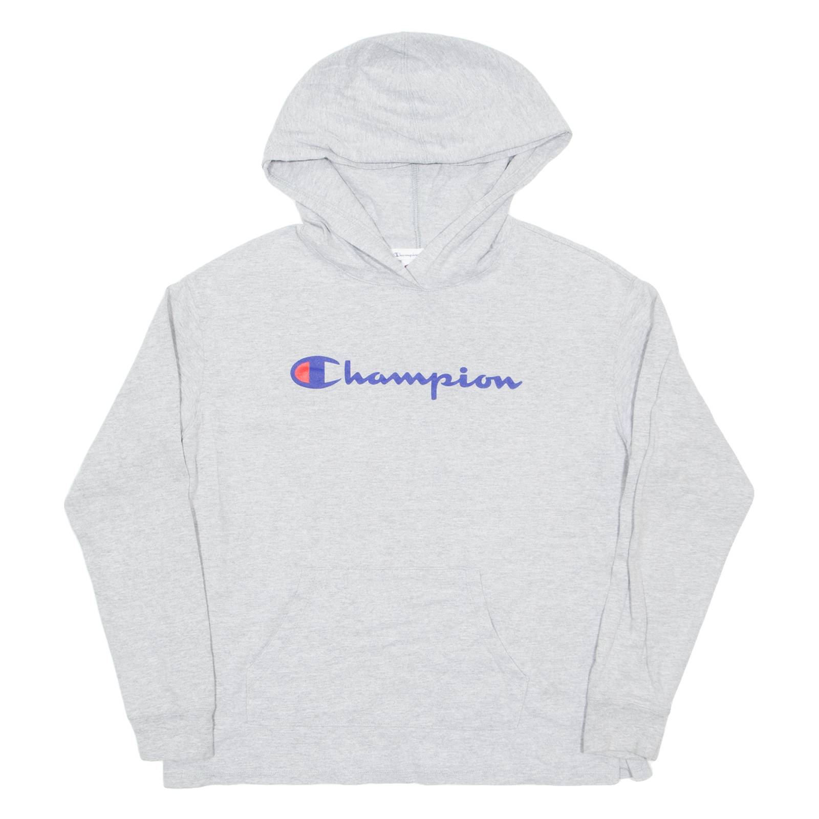CHAMPION Mens Grey Hoodie M