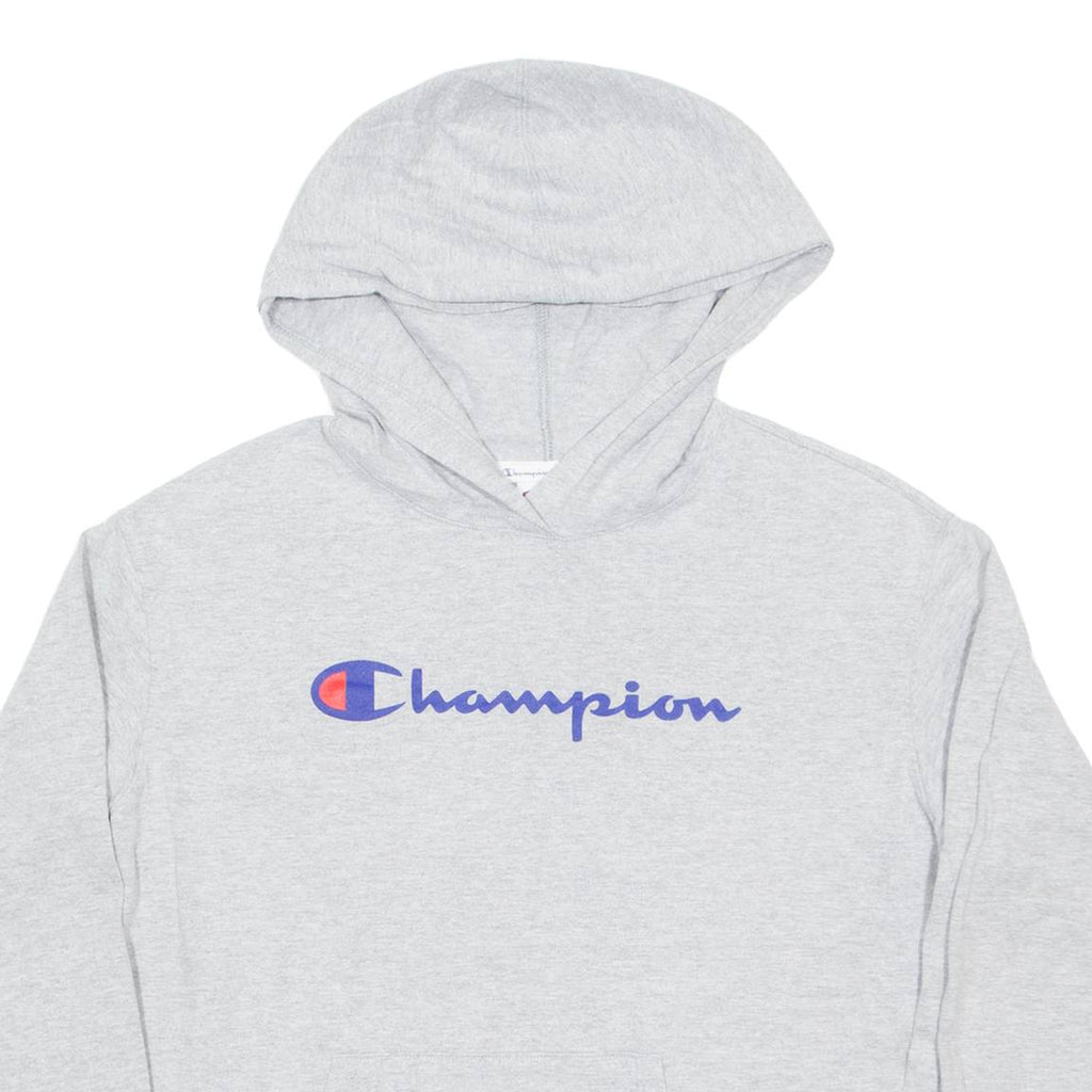 CHAMPION Mens Grey Hoodie M