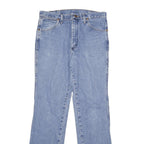 WRANGLER Mens Jeans Blue Regular Straight Denim Medium W31 L32 Classic Fit Zip
