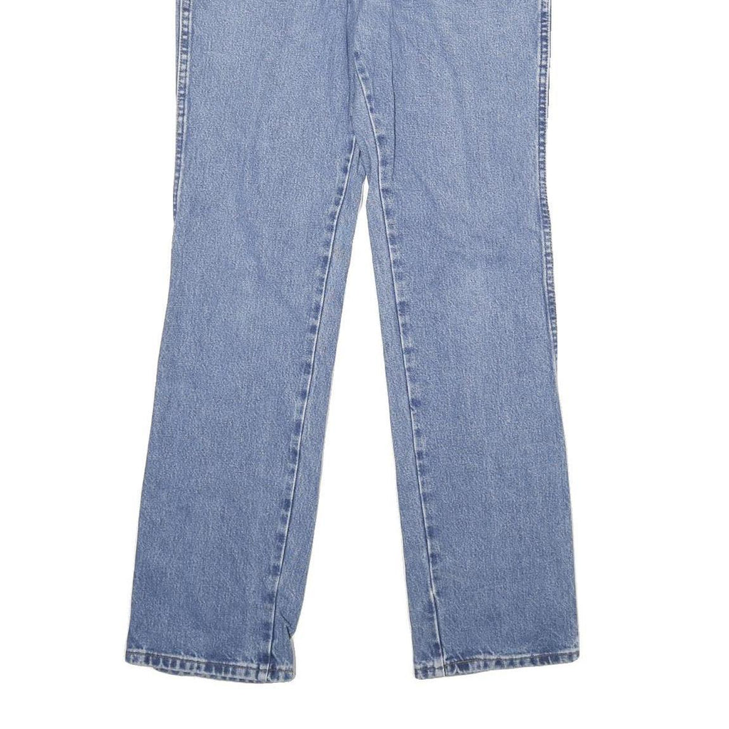 WRANGLER Mens Jeans Blue Regular Straight Denim Medium W31 L32 Classic Fit Zip