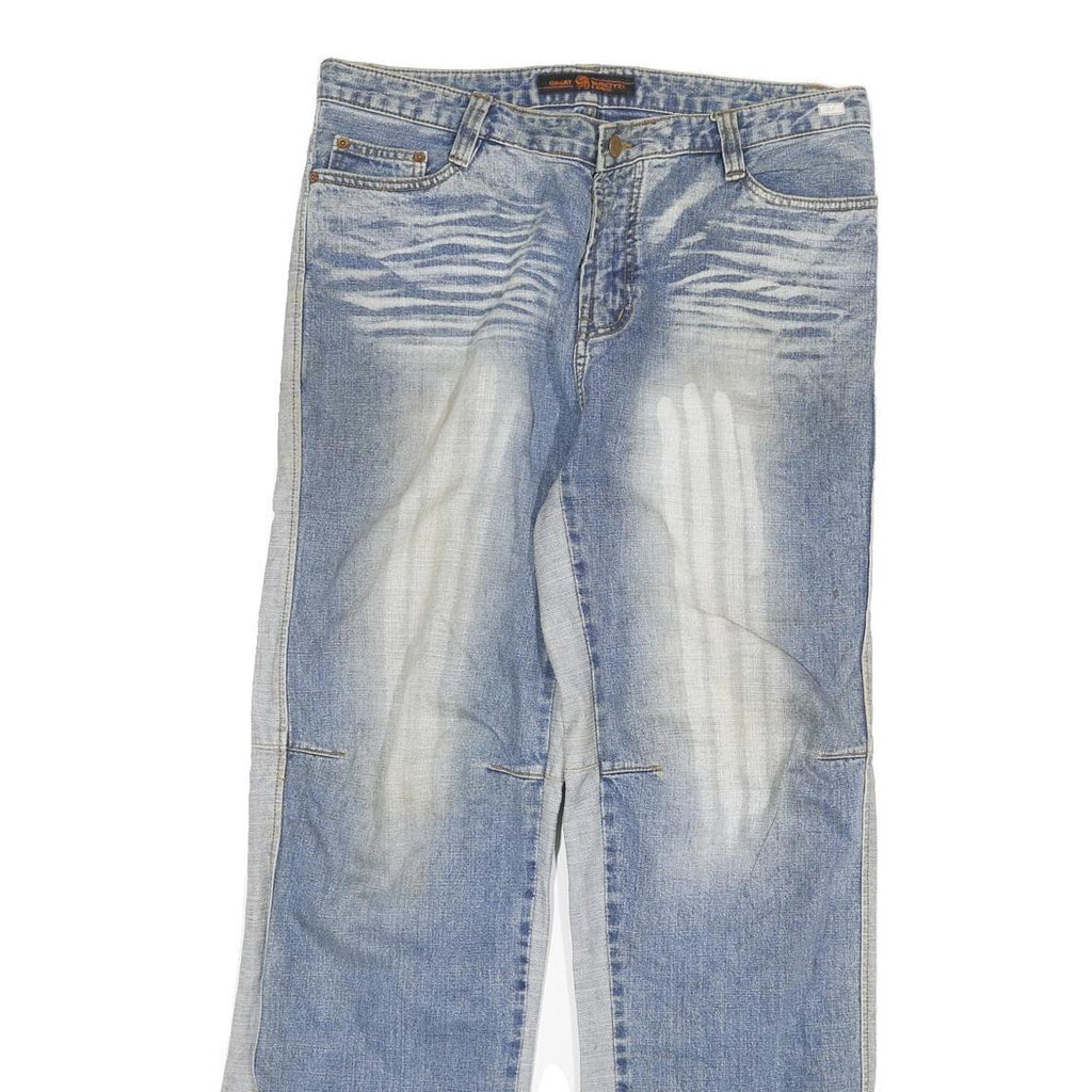 GREAT VARIETY 21 Mens Jeans Blue Regular Straight Denim Light W34 L32 Functional