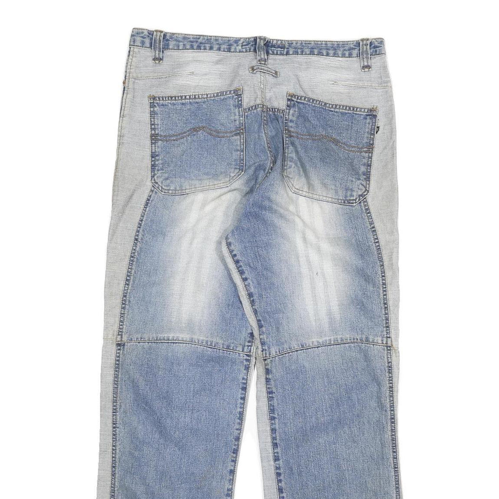 GREAT VARIETY 21 Mens Jeans Blue Regular Straight Denim Light W34 L32 Functional