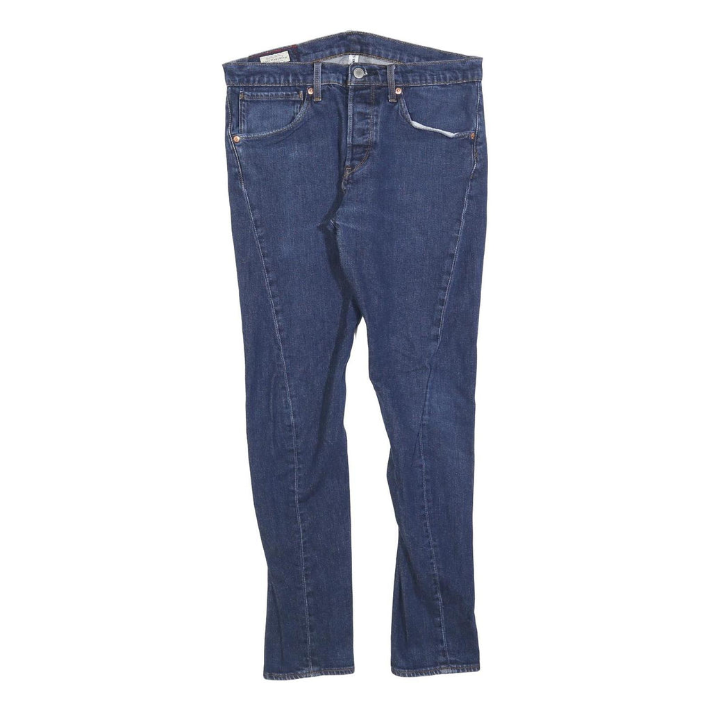 LEVI'S LEJ 512 Mens Jeans Blue Slim Skinny Denim Raw W31 L27 Classic Stylish