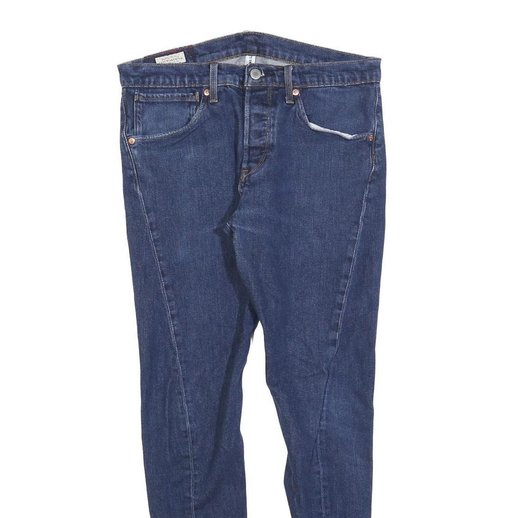 LEVI'S LEJ 512 Mens Jeans Blue Slim Skinny Denim Raw W31 L27 Classic Stylish