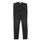 MANGO Womens Jeans Black Slim Skinny Denim Medium W29 L29 Stretch Cotton Blend