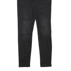 MANGO Womens Jeans Black Slim Skinny Denim Medium W29 L29 Stretch Cotton Blend