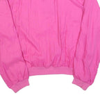 MATINBLEU Womens Pink & Blue Collared M Sweatshirt Vintage Retro Pullover