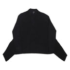 ANA Womens Black Plain Pullover Jumper Crew Neck Polyester Blend XL Lightweight