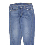 LEVI'S Womens Jeans Blue Slim Skinny Denim Medium W28 L27 Zip Cotton Blend