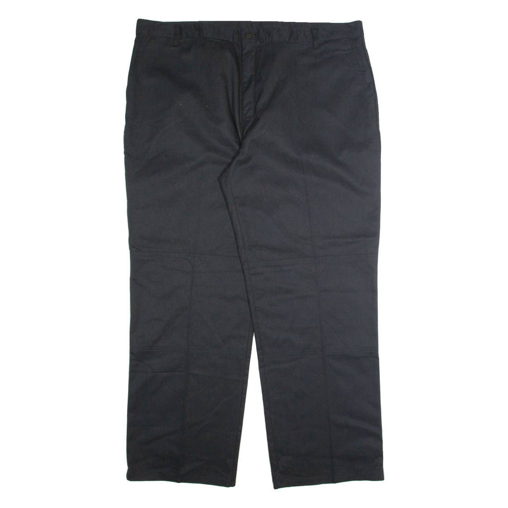 DICKIES Workwear Mens Trousers Black Regular Straight W44 L32