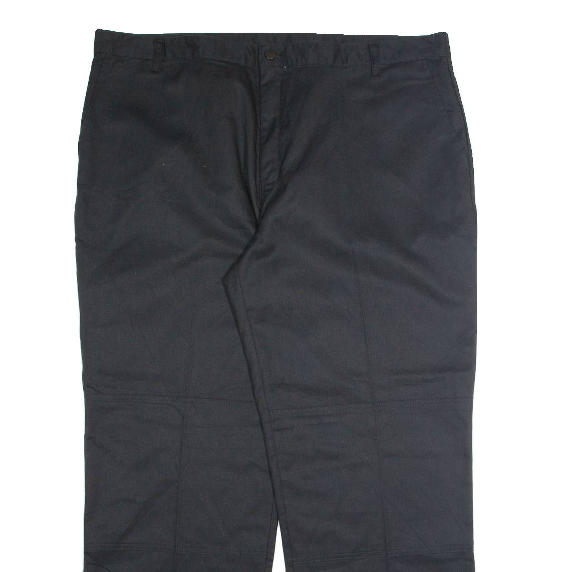 DICKIES Workwear Mens Trousers Black Regular Straight W44 L32