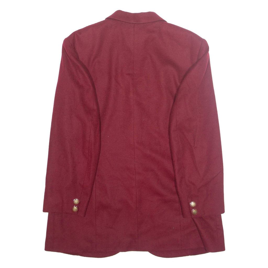 BETTY BARCLAY Womens Blazer Jacket Red Wool M