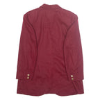BETTY BARCLAY Womens Blazer Jacket Red Wool M