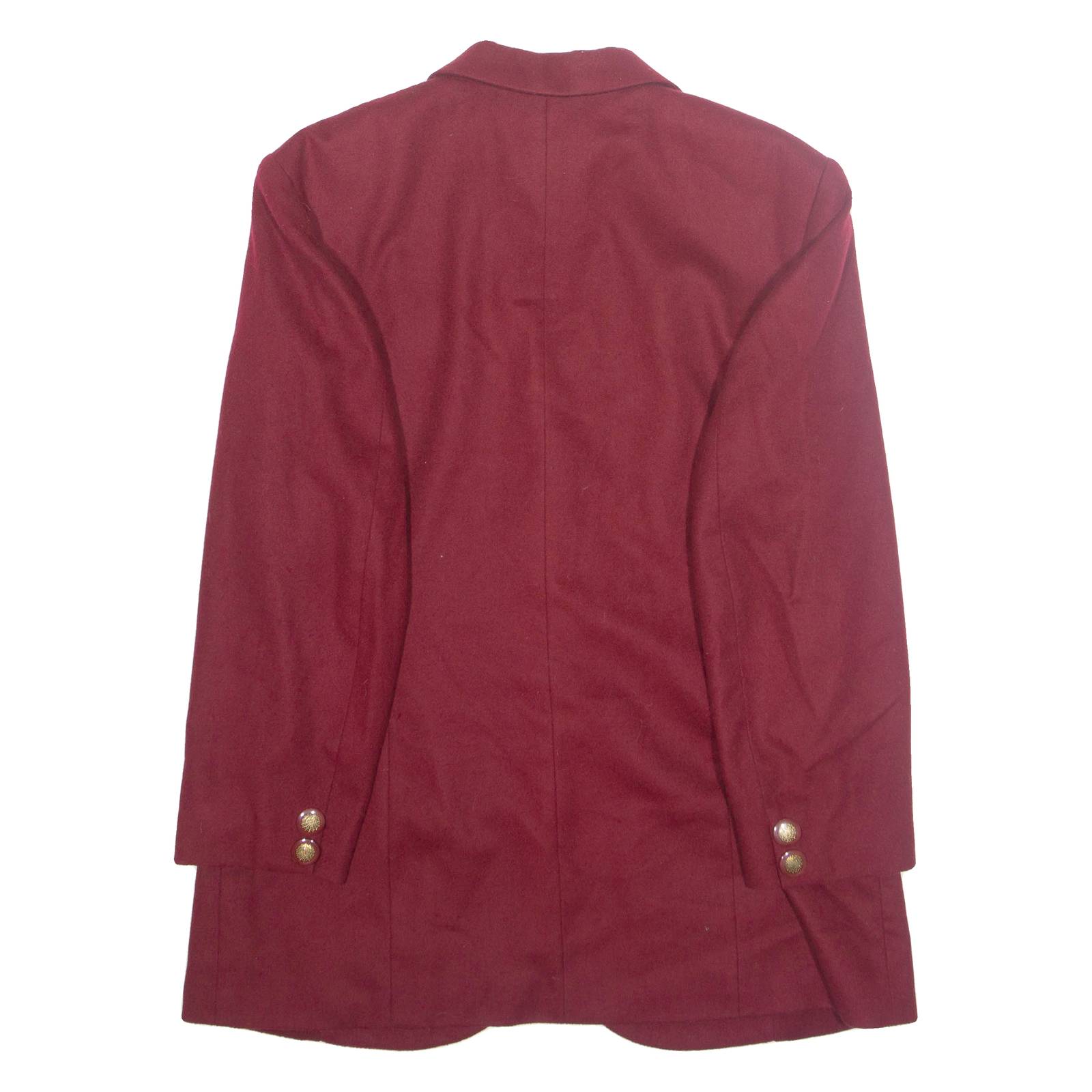 BETTY BARCLAY Womens Blazer Jacket Red Wool M