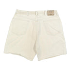 WRANGLER Womens Shorts Cream Casual Plain L W36 Cotton Blend Relaxed Fit