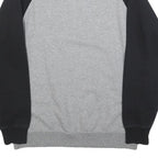 VANS Mens Grey & Black Sweatshirt Crew Neck M Cotton Blend Casual Pullover