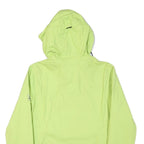 JACK WOLFSKIN Womens Yellow Jacket S Polyester Blend Outdoor Zip Hooded Pocket