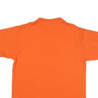 Mens Orange Denver Broncos Graphic T-Shirt M Short Sleeve Crew Neck Cotton Blend