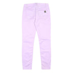 REFRIGIWEAR Womens Jeans Lilac Slim Skinny Cotton Blend W26 L27 Stylish Zip