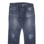 CARHARTT Mens Jeans Blue Regular Straight Denim Medium W34 L30 Workwear