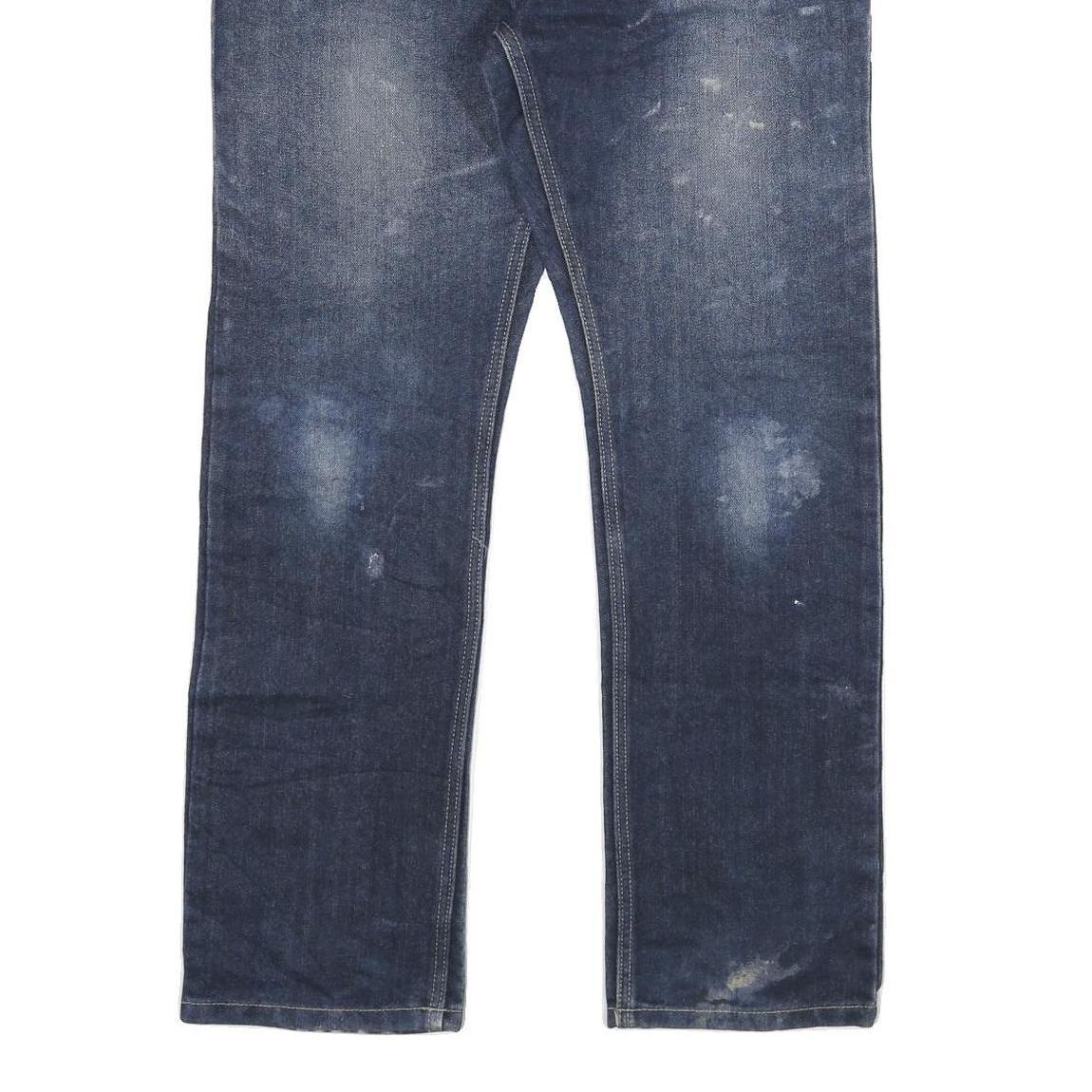 CARHARTT Mens Jeans Blue Regular Straight Denim Medium W34 L30 Workwear