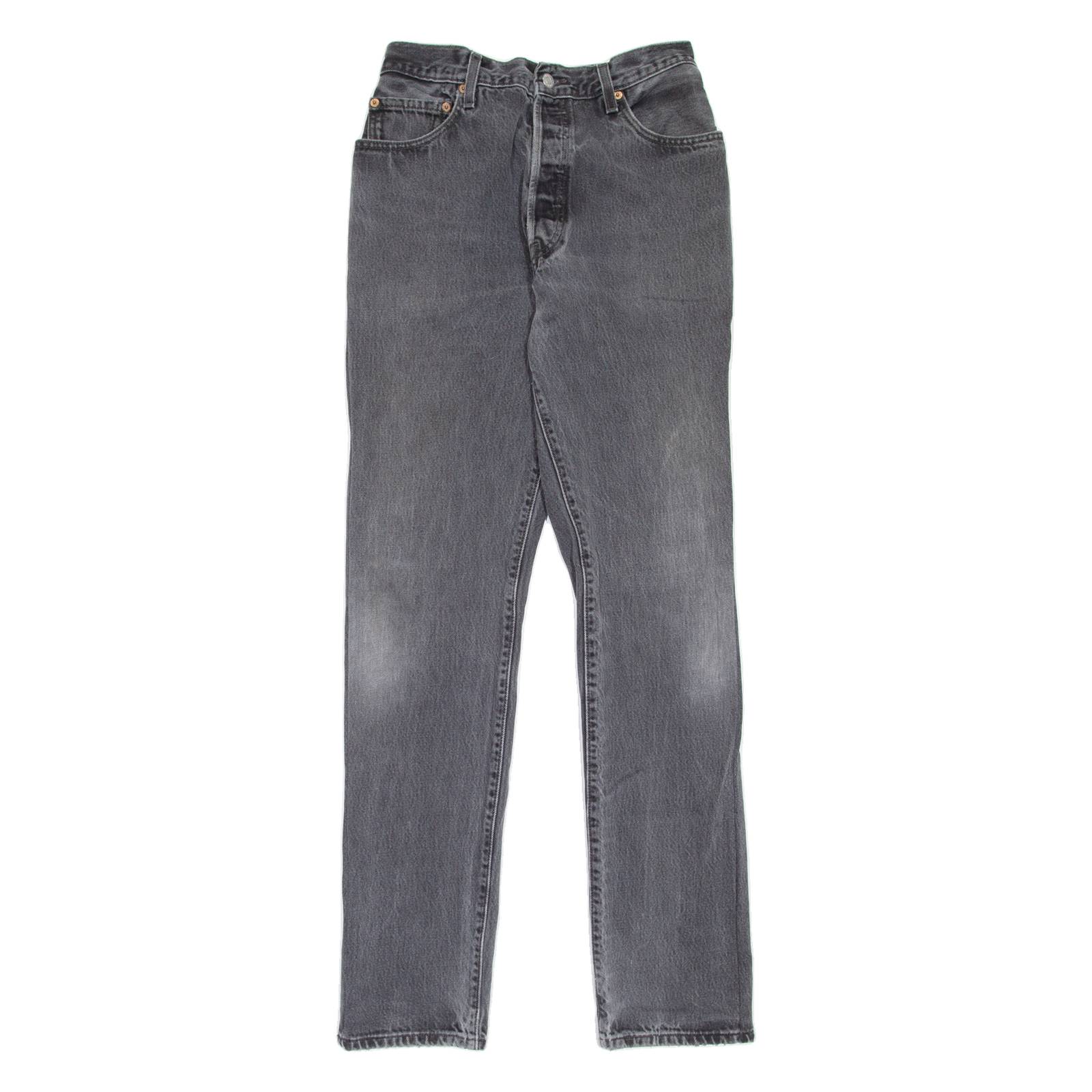 LEVI'S Altered Mens Jeans Grey Slim Straight 90s Stone Wash W28 L34