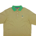 RALPH LAUREN POLO GOLF Mens Polo Shirt Green Striped L