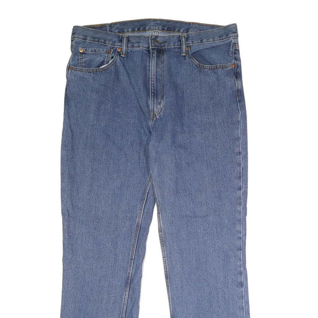 LEVI'S 516 Straight Mens Jeans Blue Classic Straight Denim Medium W38 L32