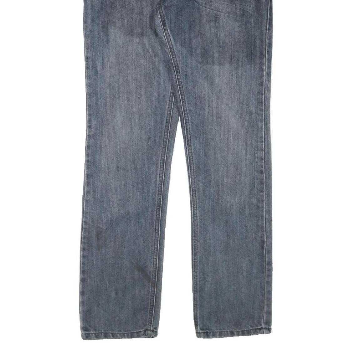 NAUTICA Womens Regular Fit Blue Denim Jeans W30 L29 Cotton Blend Zip Pockets