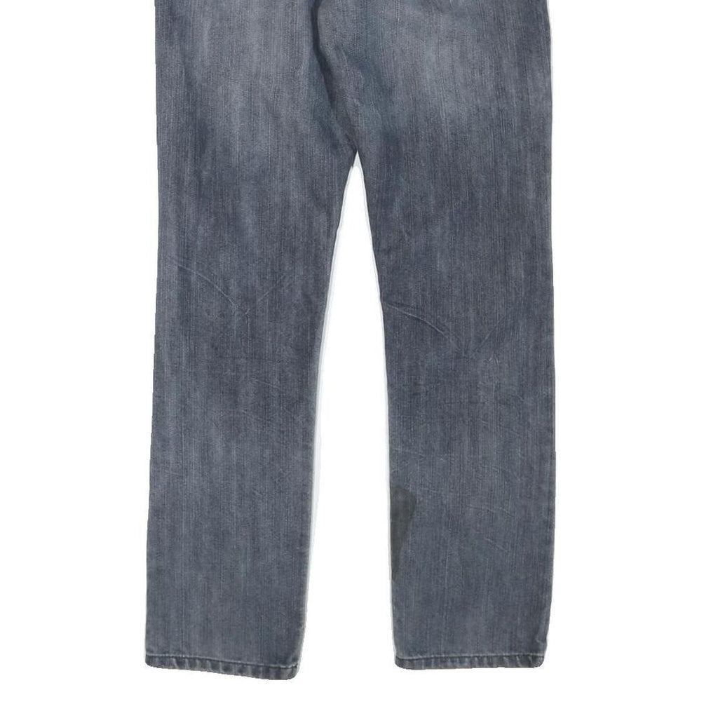 NAUTICA Womens Regular Fit Blue Denim Jeans W30 L29 Cotton Blend Zip Pockets