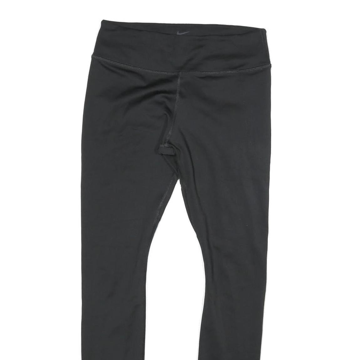 NIKE Womens Joggers Black Slim Skinny M W26 L27 Polyester Blend Sportswear