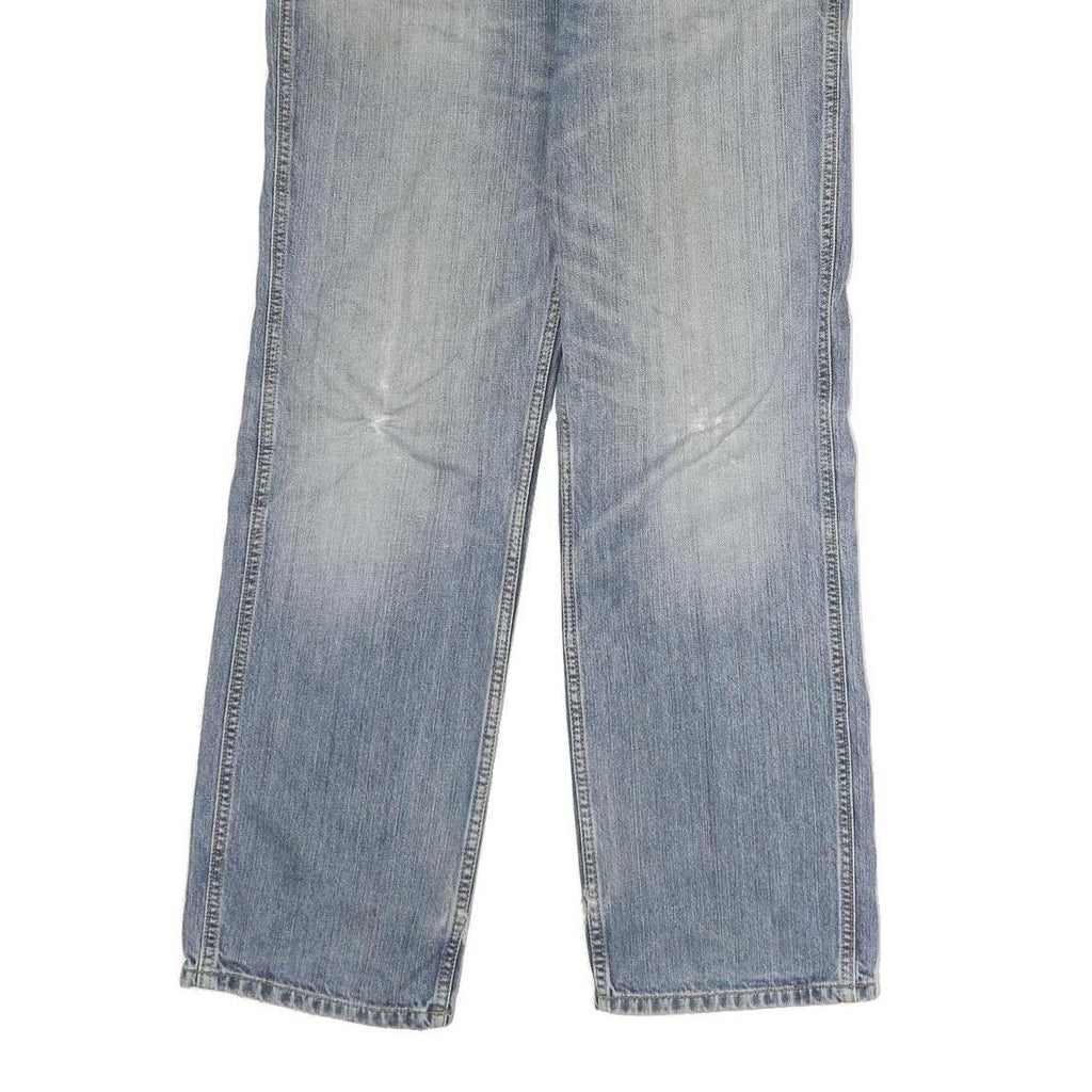 CARHARTT Mens Jeans Blue Regular Straight Denim Medium W32 L30 Distressed