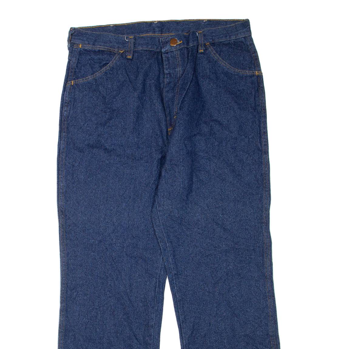 BIG BEN Womens Jeans Blue Regular Straight W34 L30
