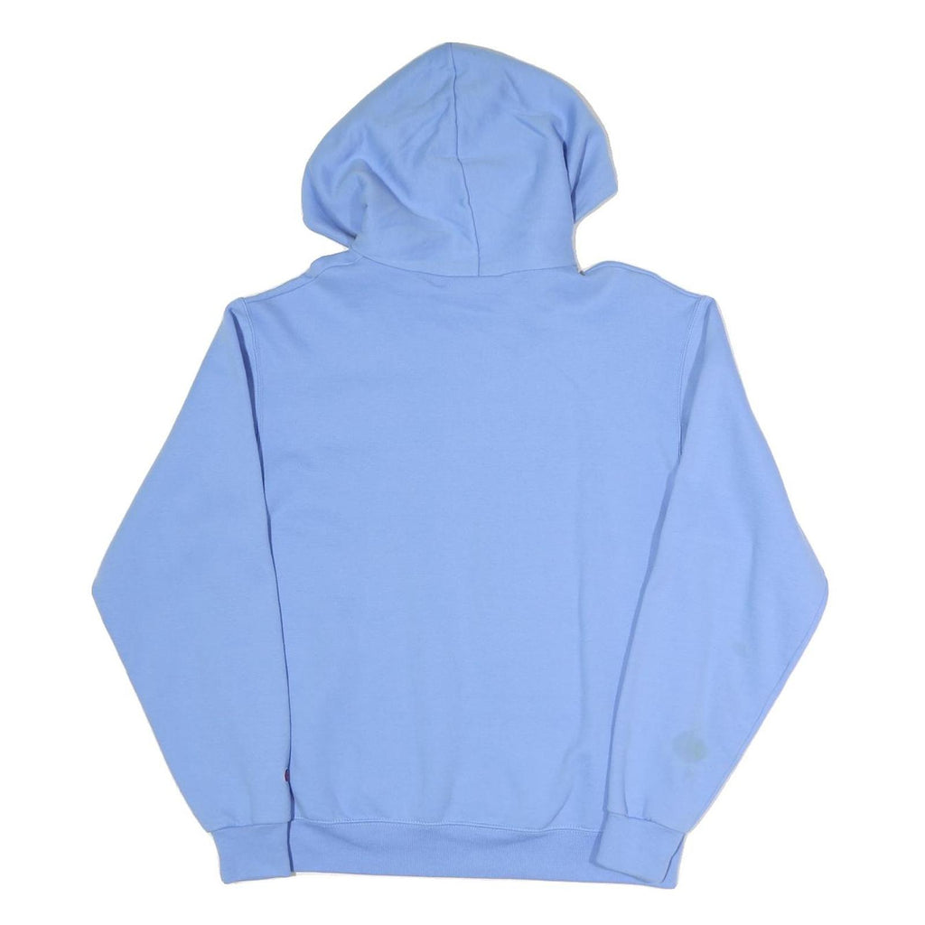 CHAMPION Womens Blue NU Pullover Hoodie M Cotton Blend Casual
