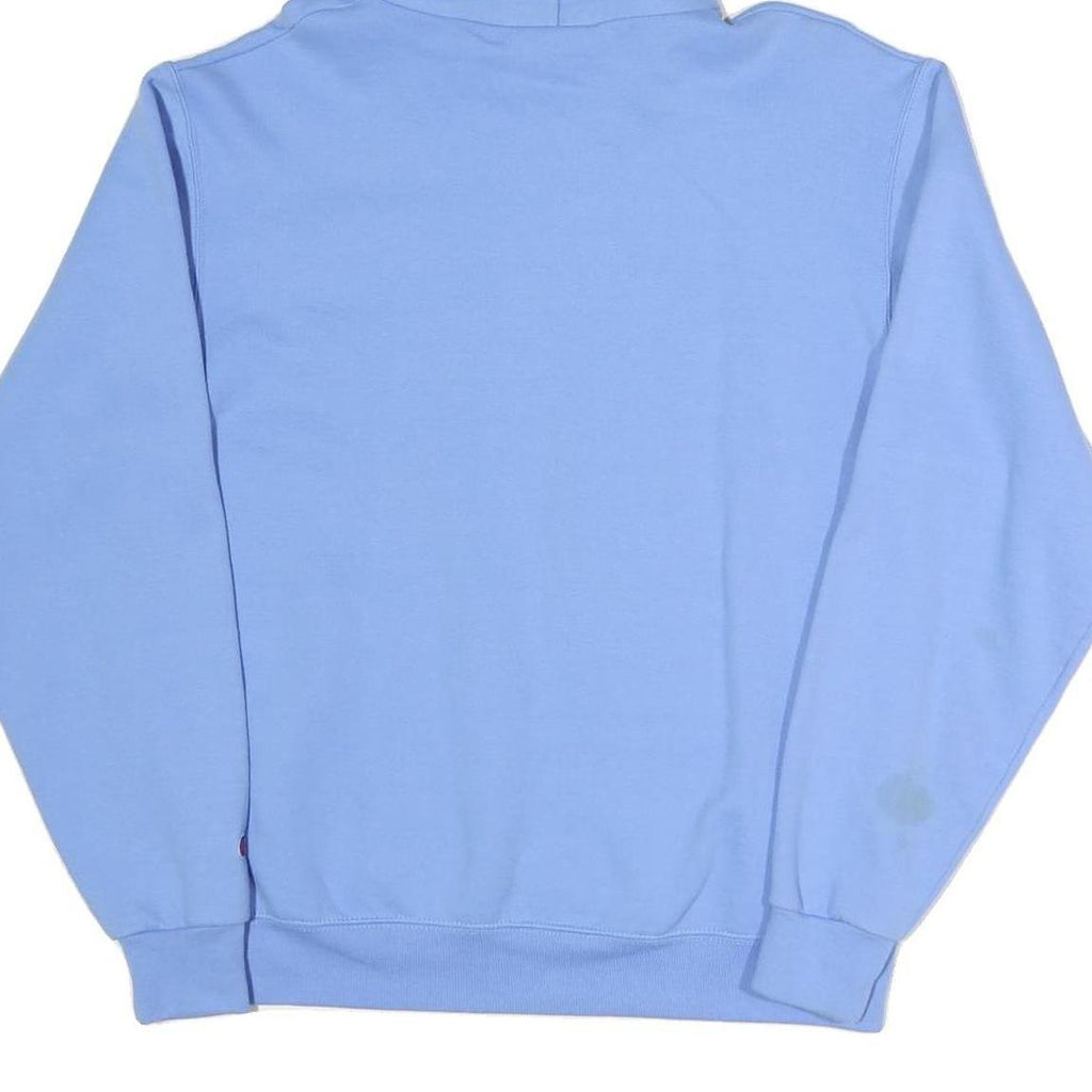 CHAMPION Womens Blue NU Pullover Hoodie M Cotton Blend Casual