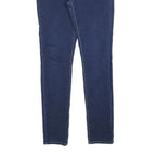 LEVI'S Womens Blue Slim Skinny Denim Jeans Cotton Blend W29 L32 Classic Zip