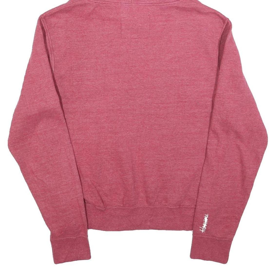 PRESS BOX Womens Red Indiana Pullover Hoodie L College Logo Sweatshirt