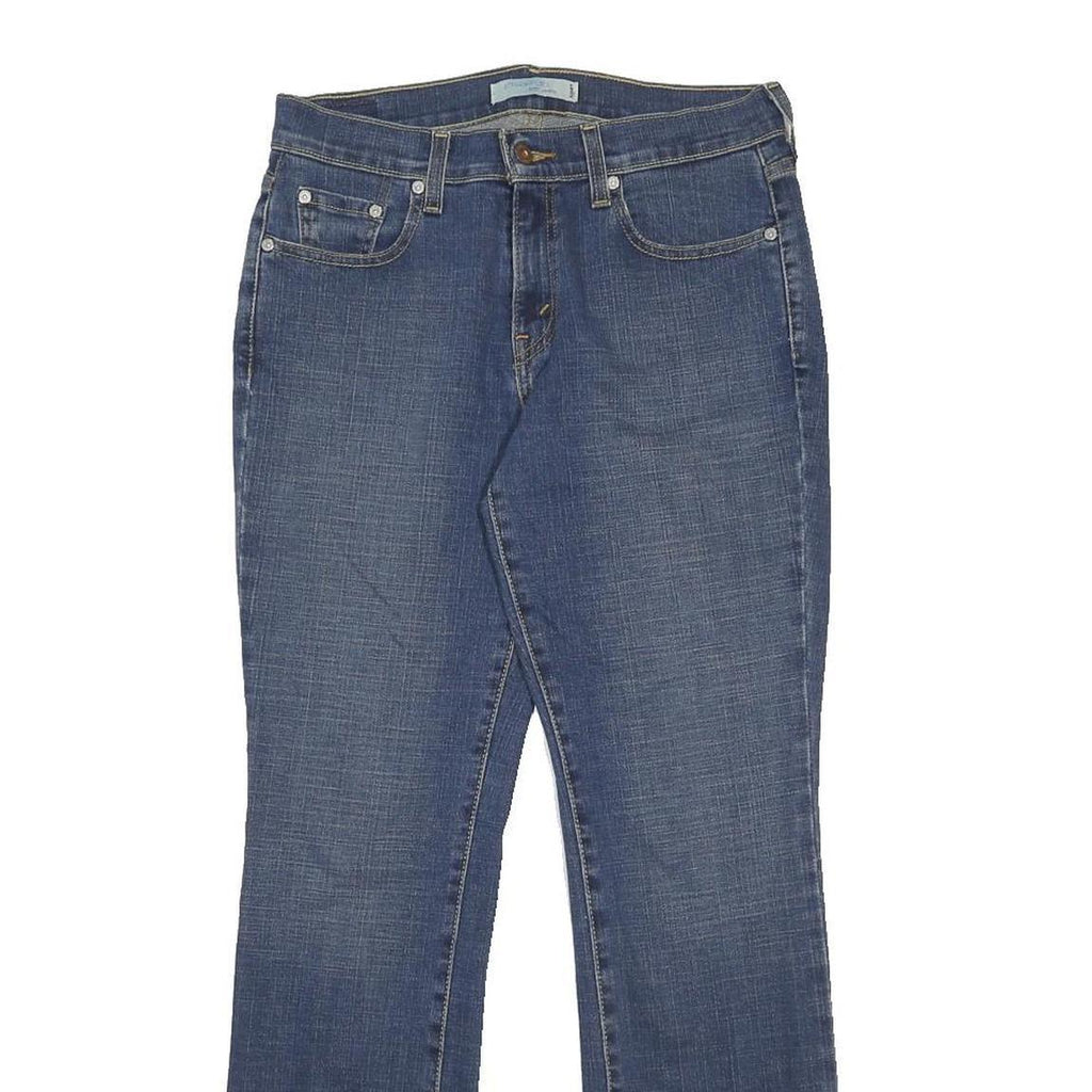 LEVI'S 505 Womens Jeans Blue Regular Straight Denim Medium W28 L29 Classic Fit