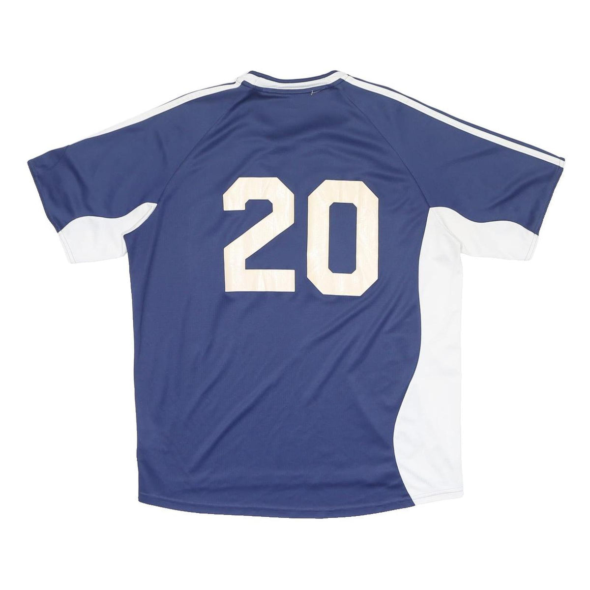 ADIDAS Mens Blue & White Breakers Graphic T-Shirt XL Short Sleeve Crew Neck