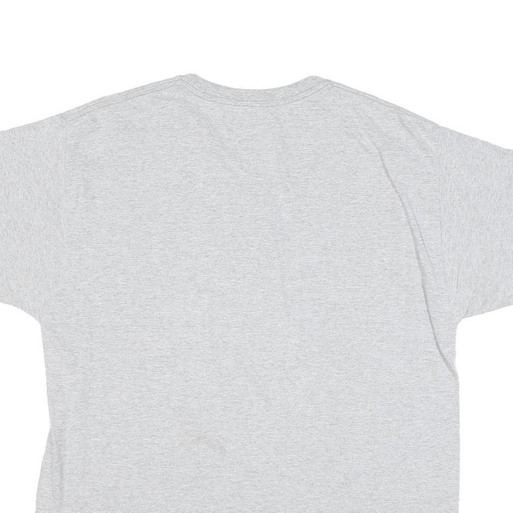 CHAMPION Mens Grey ACC Tournament Graphic T-Shirt L Short Sleeve Crew Neck