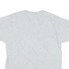 CHAMPION Mens Grey ACC Tournament Graphic T-Shirt L Short Sleeve Crew Neck