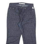 VERSACE JEANS COUTURE Womens Jeans Blue Regular Straight Denim Raw W31 L23